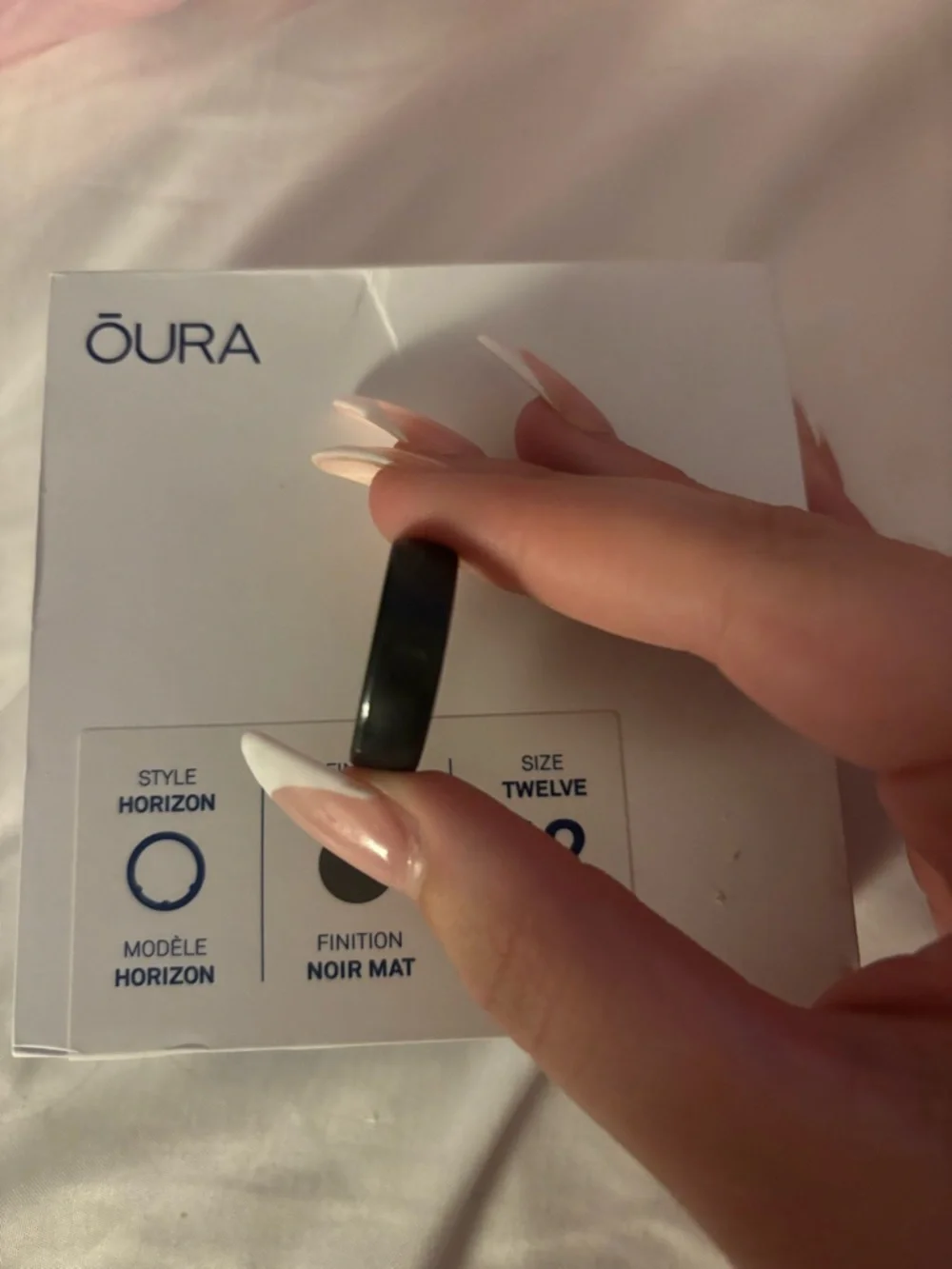 Oura Stealth Horizon Ring - Black